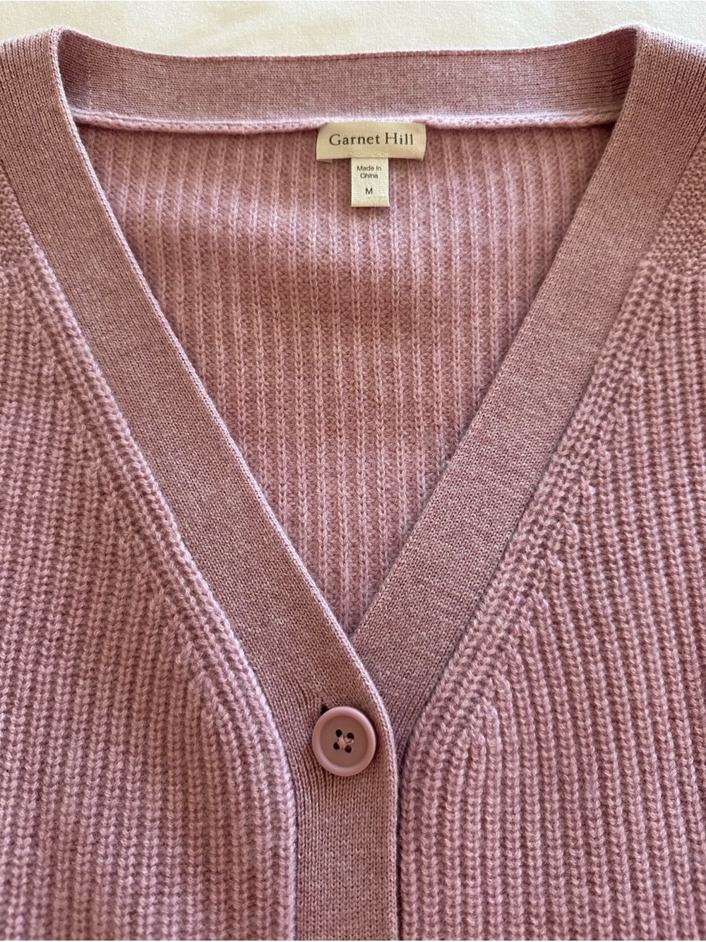 NWOT Garnet Hill Cashmere Sweater size medium